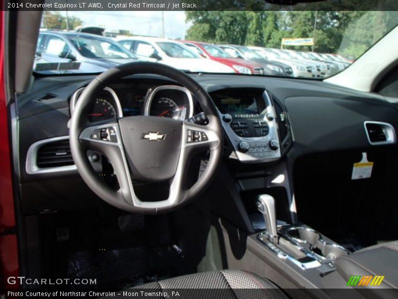 Crystal Red Tintcoat / Jet Black 2014 Chevrolet Equinox LT AWD