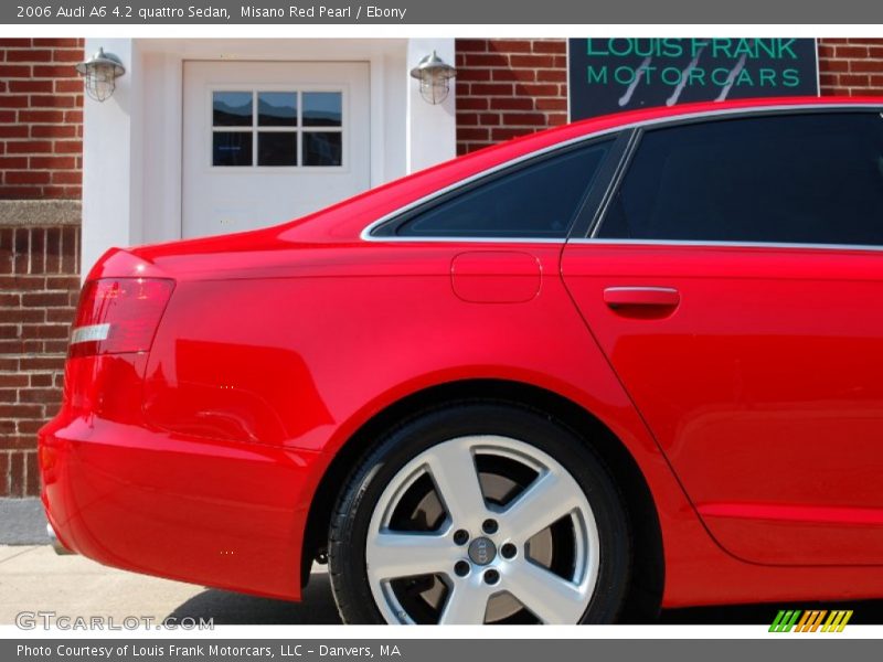 Misano Red Pearl / Ebony 2006 Audi A6 4.2 quattro Sedan