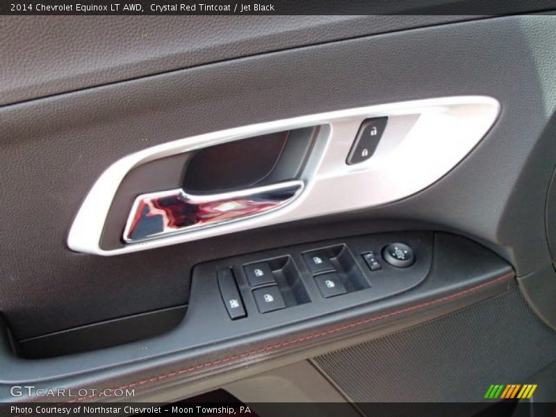 Crystal Red Tintcoat / Jet Black 2014 Chevrolet Equinox LT AWD