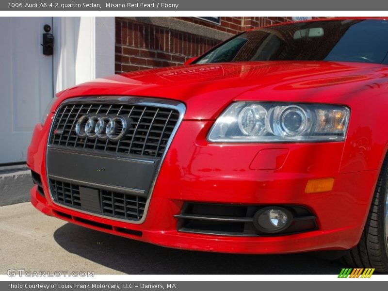 Misano Red Pearl / Ebony 2006 Audi A6 4.2 quattro Sedan