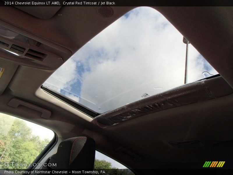 Crystal Red Tintcoat / Jet Black 2014 Chevrolet Equinox LT AWD
