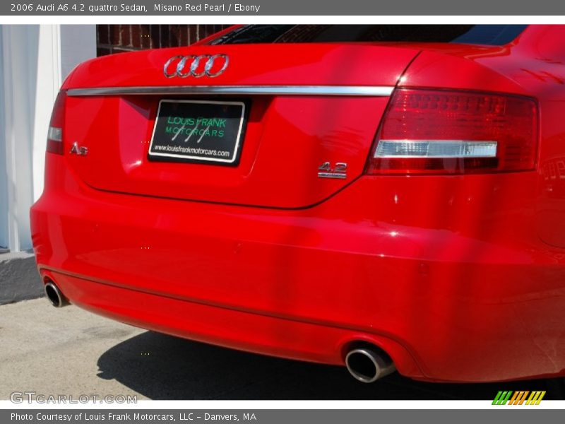 Misano Red Pearl / Ebony 2006 Audi A6 4.2 quattro Sedan