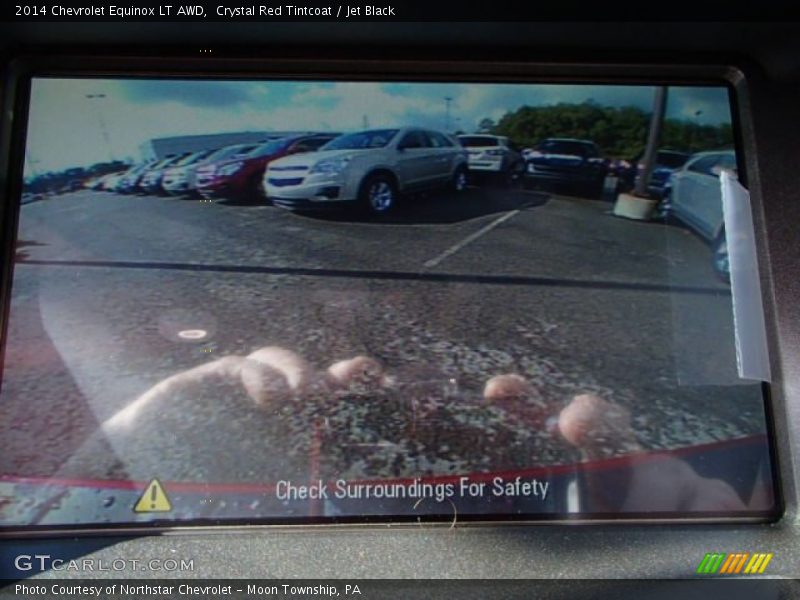 Crystal Red Tintcoat / Jet Black 2014 Chevrolet Equinox LT AWD