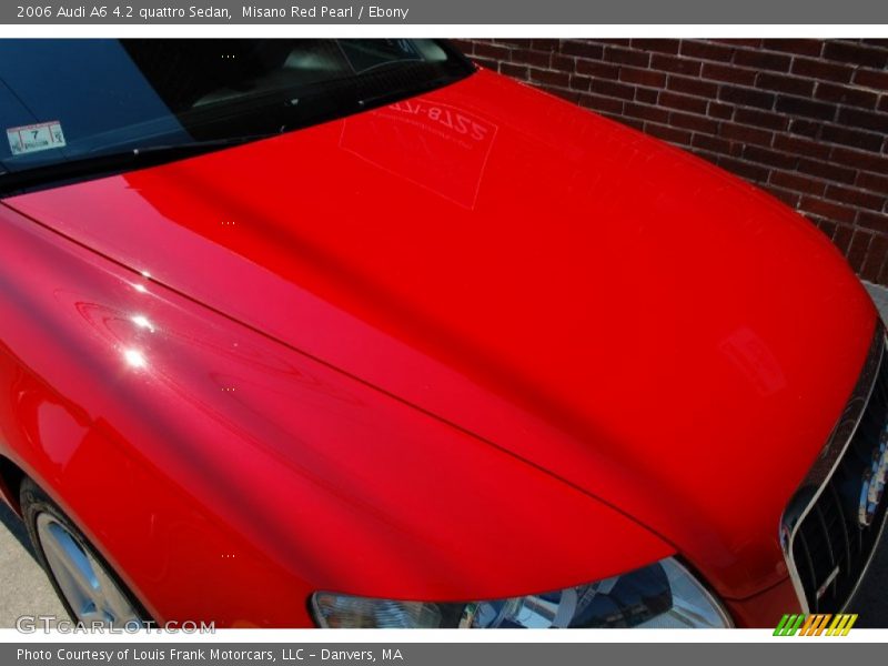 Misano Red Pearl / Ebony 2006 Audi A6 4.2 quattro Sedan