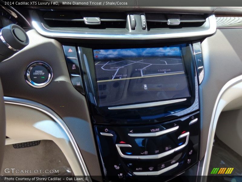 White Diamond Tricoat / Shale/Cocoa 2014 Cadillac XTS Luxury FWD