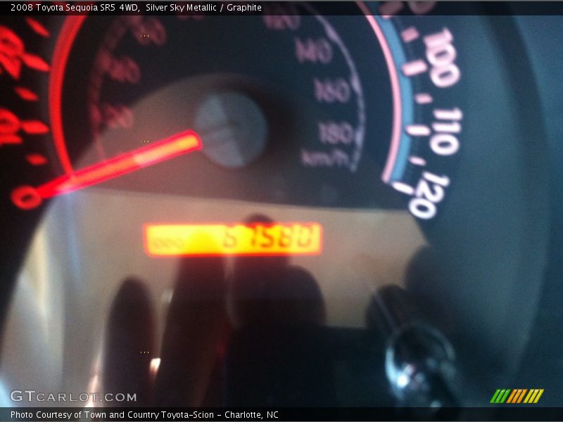 Silver Sky Metallic / Graphite 2008 Toyota Sequoia SR5 4WD