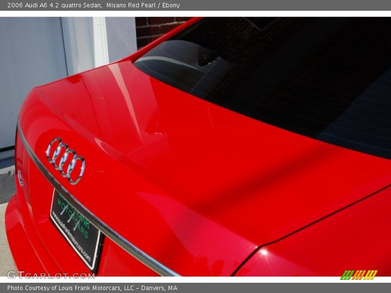 Misano Red Pearl / Ebony 2006 Audi A6 4.2 quattro Sedan