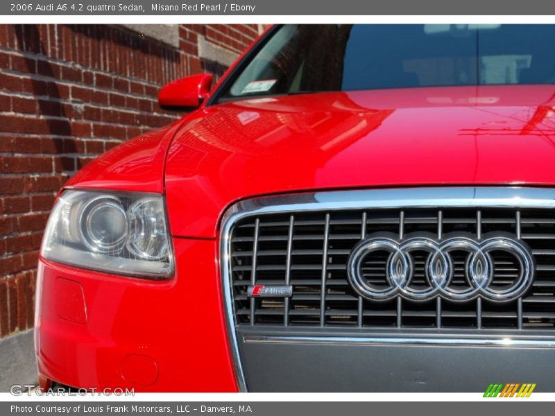 Misano Red Pearl / Ebony 2006 Audi A6 4.2 quattro Sedan