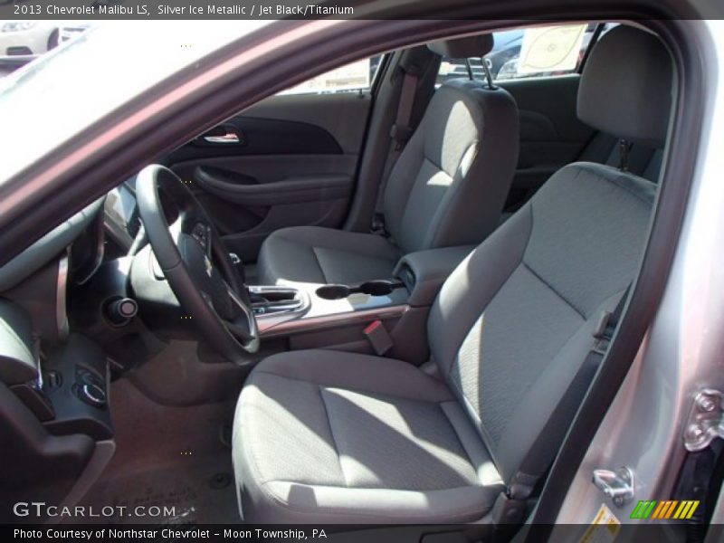 Silver Ice Metallic / Jet Black/Titanium 2013 Chevrolet Malibu LS