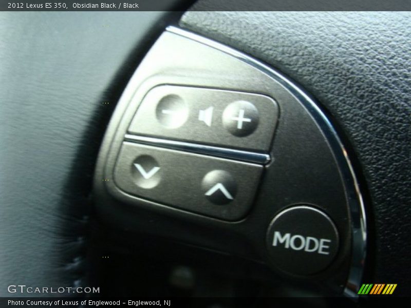 Obsidian Black / Black 2012 Lexus ES 350