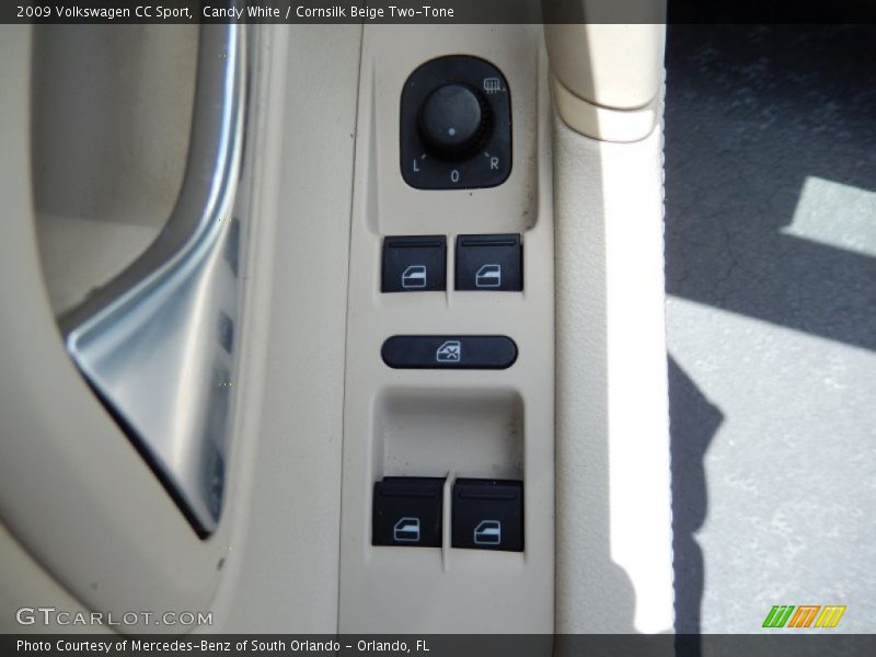 Candy White / Cornsilk Beige Two-Tone 2009 Volkswagen CC Sport
