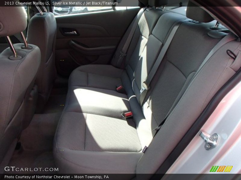 Silver Ice Metallic / Jet Black/Titanium 2013 Chevrolet Malibu LS
