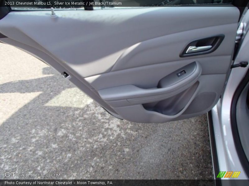 Silver Ice Metallic / Jet Black/Titanium 2013 Chevrolet Malibu LS