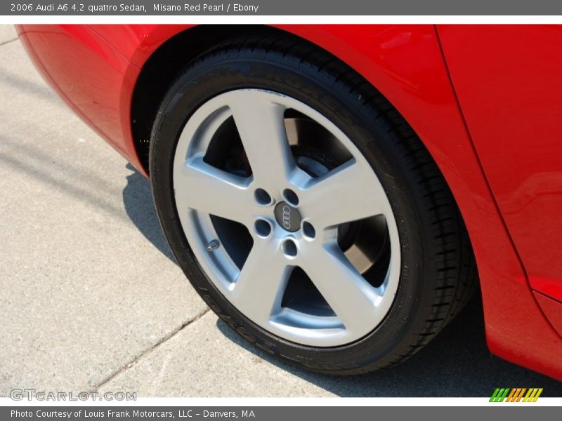 Misano Red Pearl / Ebony 2006 Audi A6 4.2 quattro Sedan