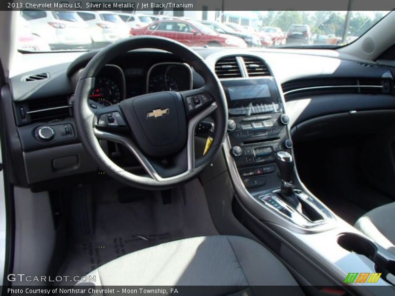 Silver Ice Metallic / Jet Black/Titanium 2013 Chevrolet Malibu LS