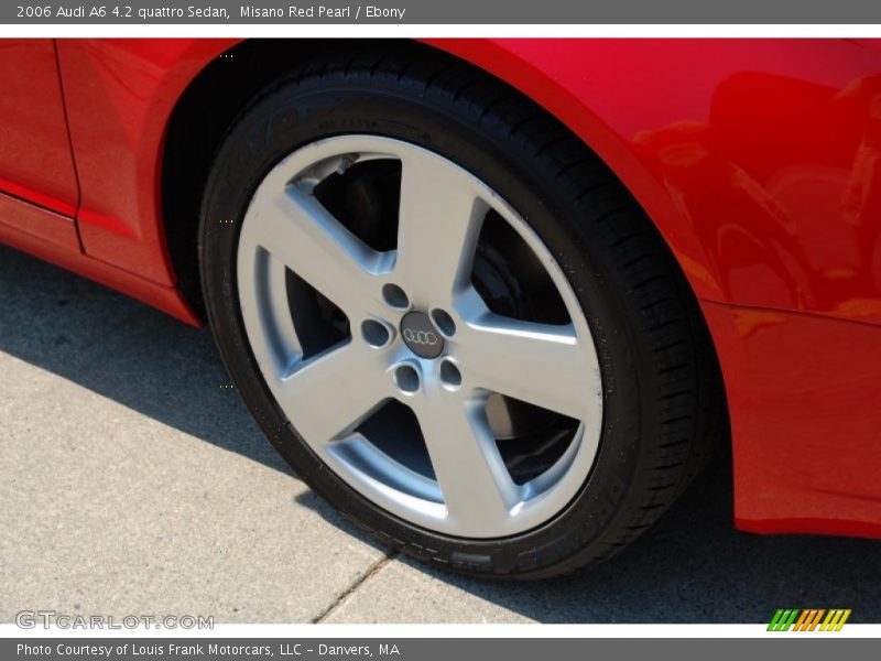 Misano Red Pearl / Ebony 2006 Audi A6 4.2 quattro Sedan
