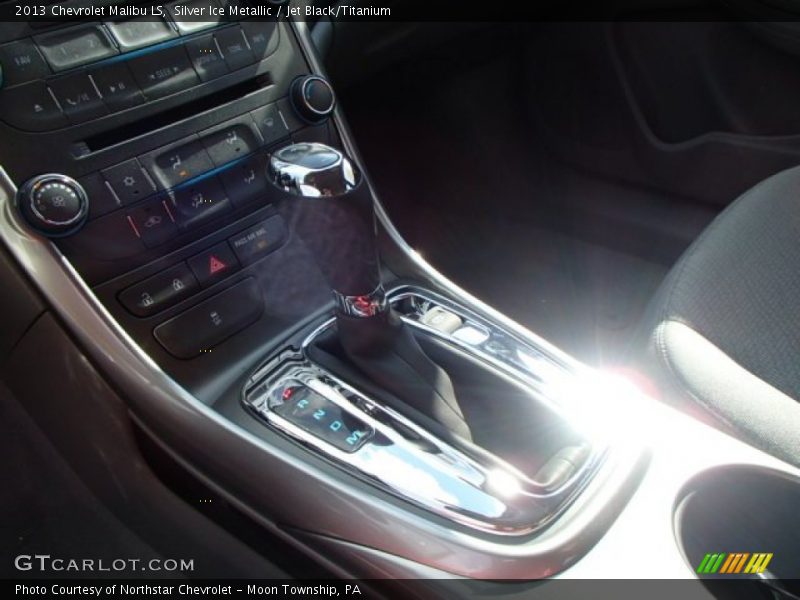 Silver Ice Metallic / Jet Black/Titanium 2013 Chevrolet Malibu LS