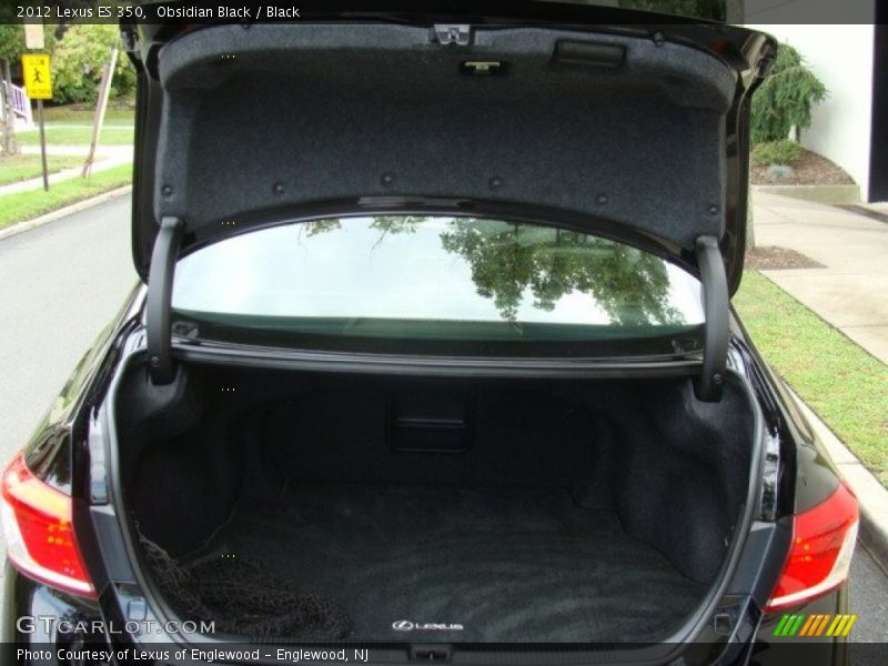 Obsidian Black / Black 2012 Lexus ES 350