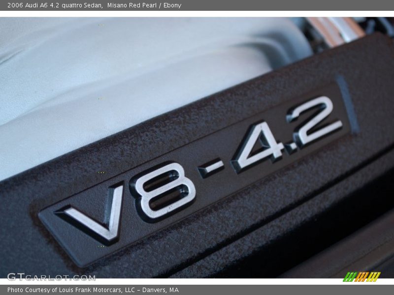 Misano Red Pearl / Ebony 2006 Audi A6 4.2 quattro Sedan