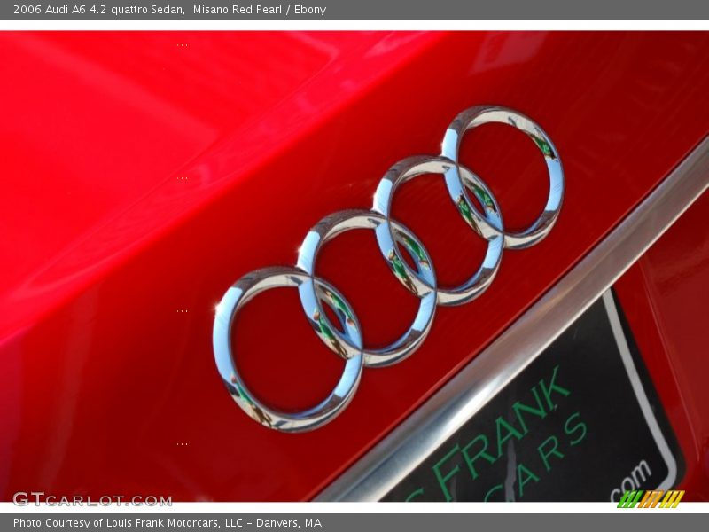 Misano Red Pearl / Ebony 2006 Audi A6 4.2 quattro Sedan