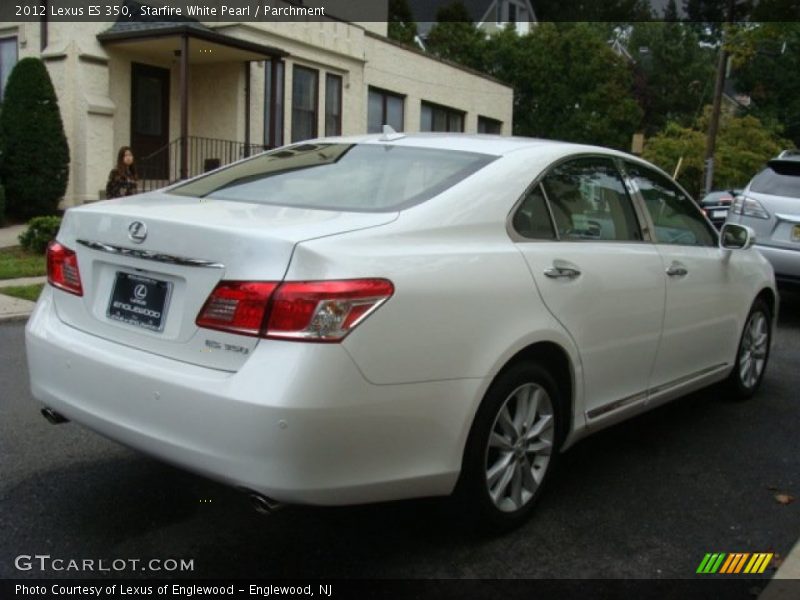 Starfire White Pearl / Parchment 2012 Lexus ES 350