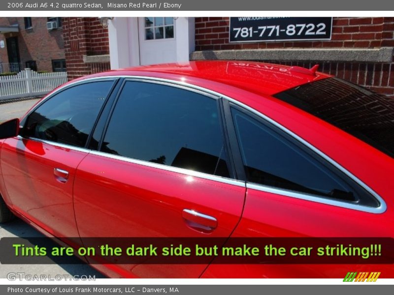 Misano Red Pearl / Ebony 2006 Audi A6 4.2 quattro Sedan