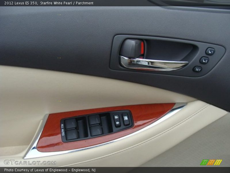 Starfire White Pearl / Parchment 2012 Lexus ES 350