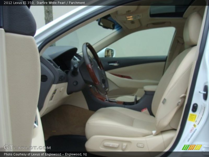 Starfire White Pearl / Parchment 2012 Lexus ES 350