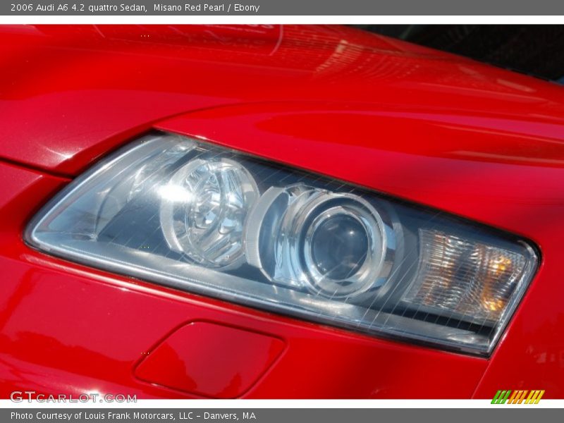 Misano Red Pearl / Ebony 2006 Audi A6 4.2 quattro Sedan