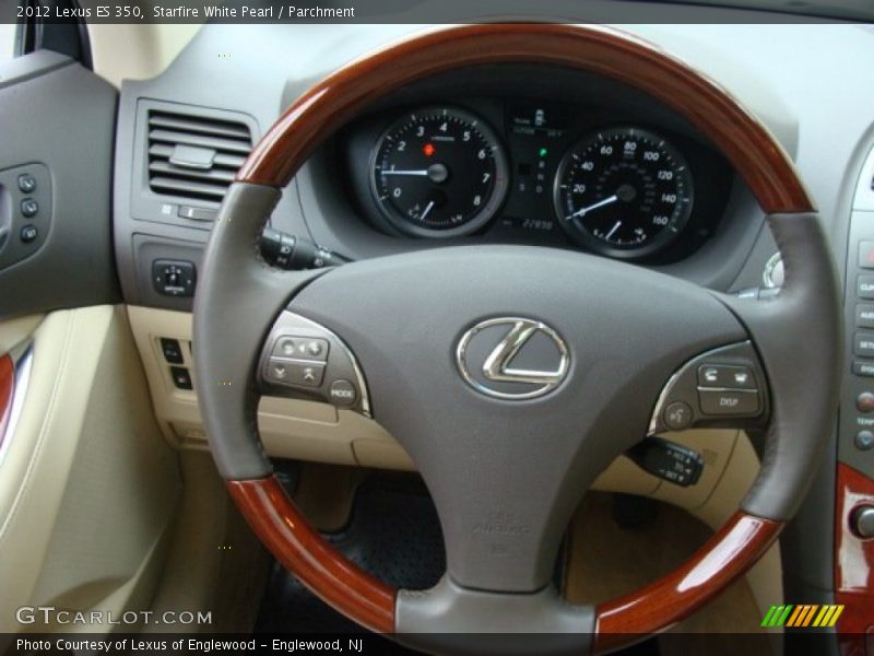 Starfire White Pearl / Parchment 2012 Lexus ES 350
