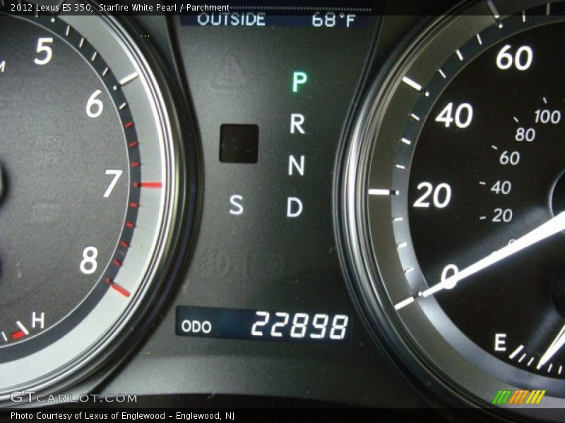 Starfire White Pearl / Parchment 2012 Lexus ES 350