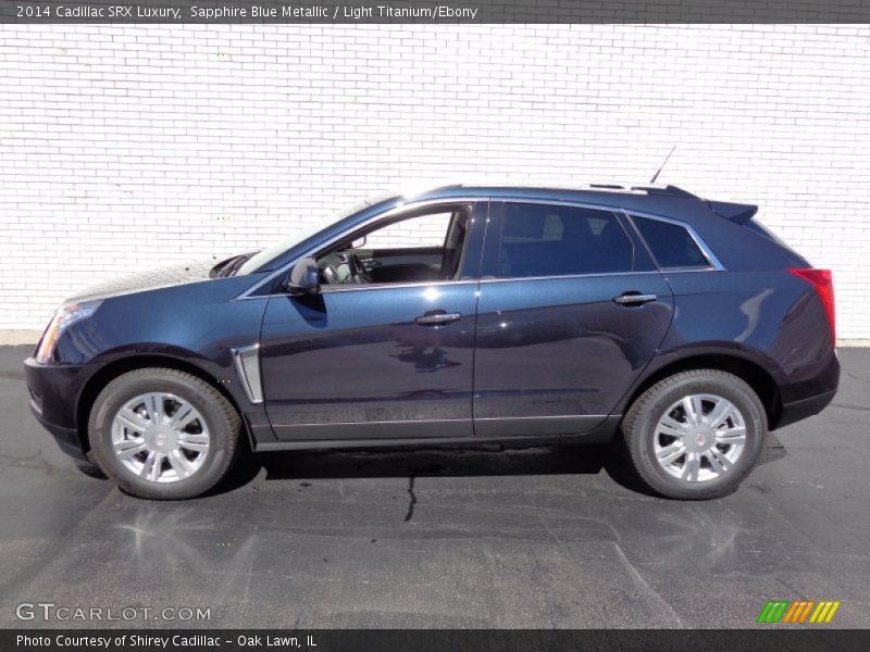  2014 SRX Luxury Sapphire Blue Metallic