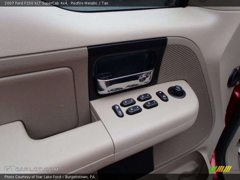Redfire Metallic / Tan 2007 Ford F150 XLT SuperCab 4x4
