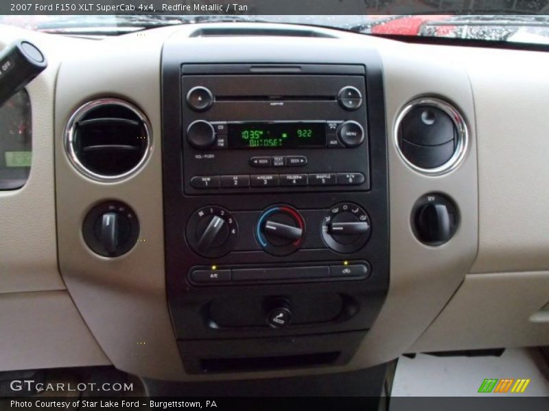 Redfire Metallic / Tan 2007 Ford F150 XLT SuperCab 4x4