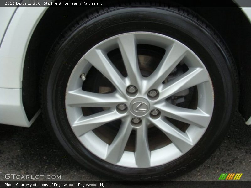 Starfire White Pearl / Parchment 2012 Lexus ES 350