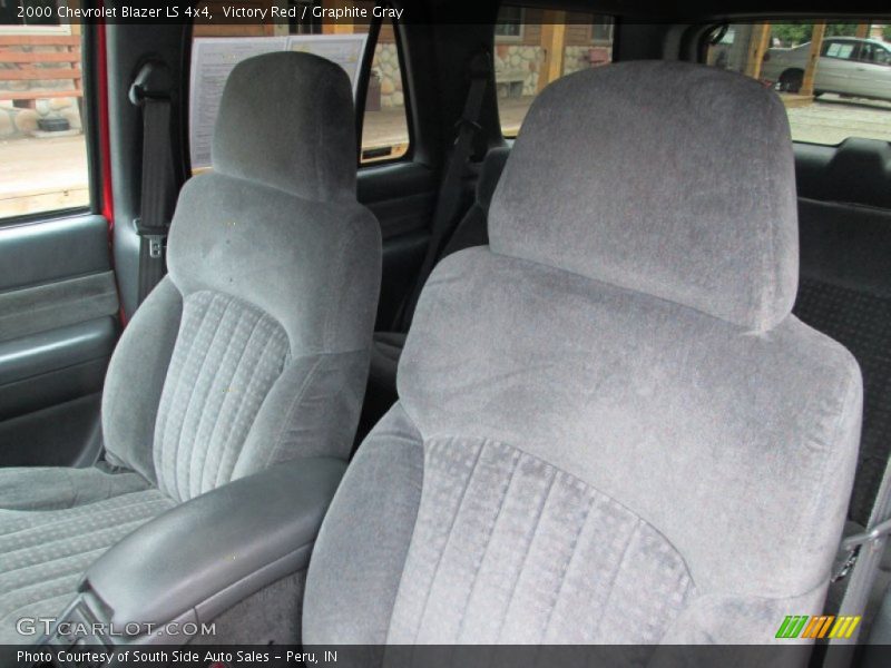 Victory Red / Graphite Gray 2000 Chevrolet Blazer LS 4x4