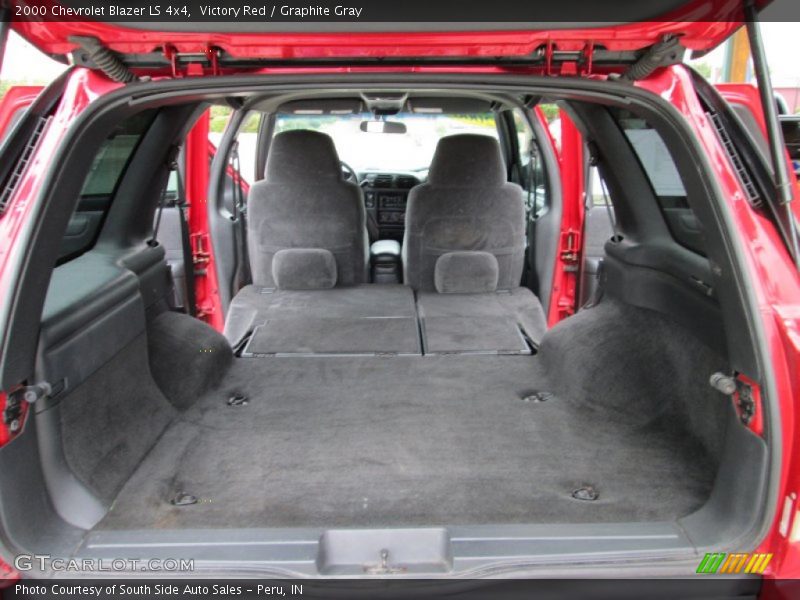 Victory Red / Graphite Gray 2000 Chevrolet Blazer LS 4x4