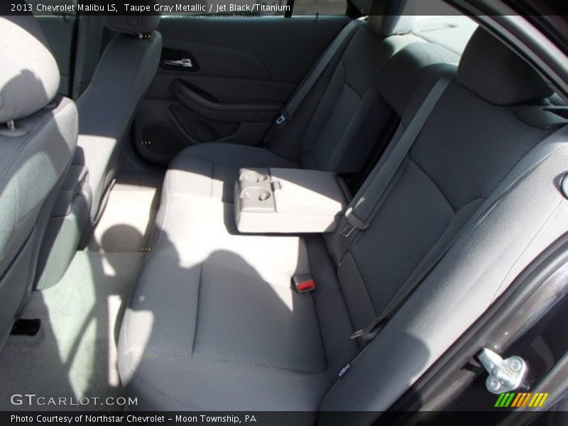 Taupe Gray Metallic / Jet Black/Titanium 2013 Chevrolet Malibu LS