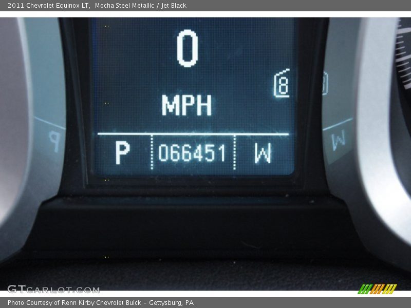Mocha Steel Metallic / Jet Black 2011 Chevrolet Equinox LT
