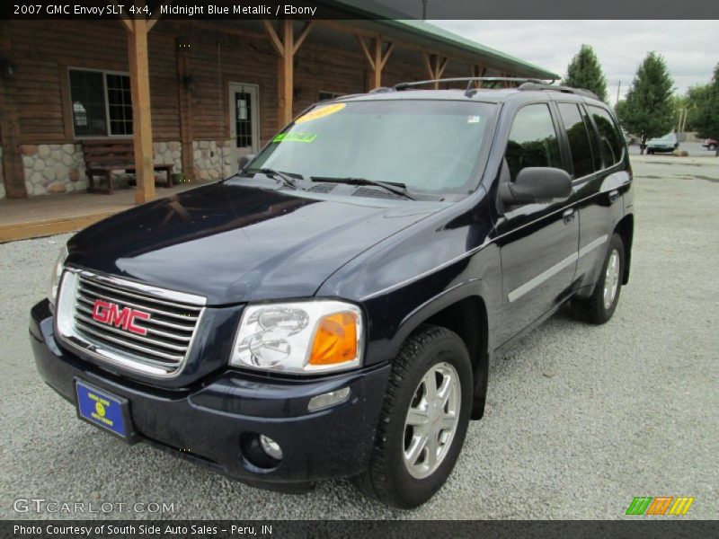 Midnight Blue Metallic / Ebony 2007 GMC Envoy SLT 4x4