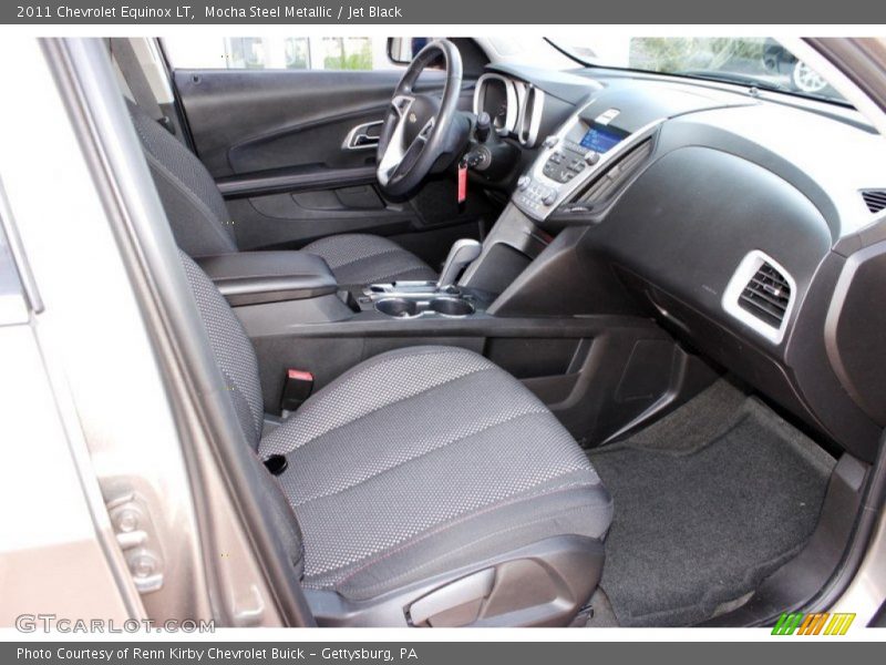 Mocha Steel Metallic / Jet Black 2011 Chevrolet Equinox LT