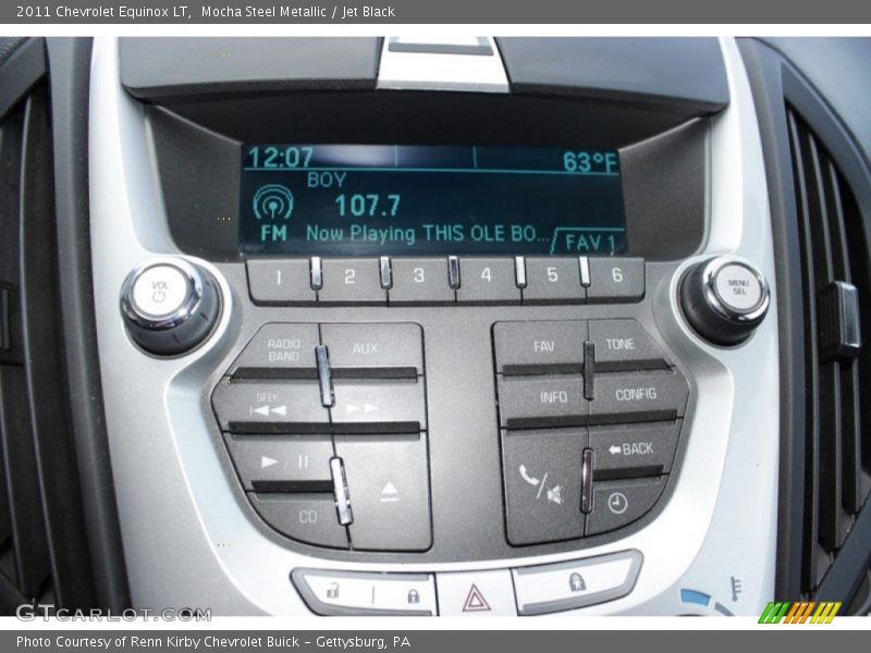 Mocha Steel Metallic / Jet Black 2011 Chevrolet Equinox LT