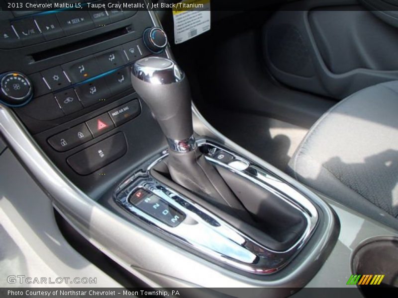Taupe Gray Metallic / Jet Black/Titanium 2013 Chevrolet Malibu LS