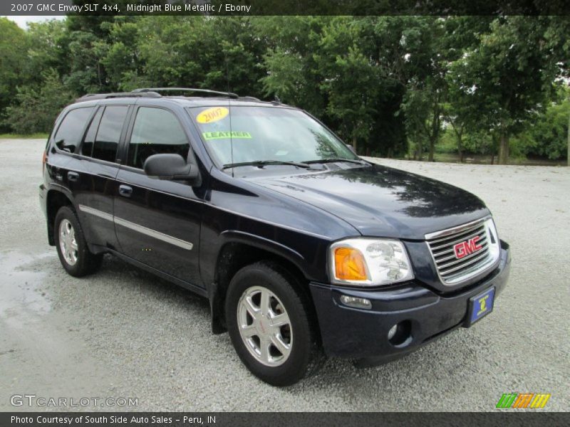 Midnight Blue Metallic / Ebony 2007 GMC Envoy SLT 4x4