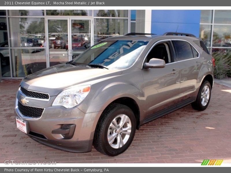 Mocha Steel Metallic / Jet Black 2011 Chevrolet Equinox LT