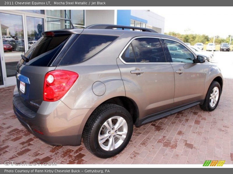 Mocha Steel Metallic / Jet Black 2011 Chevrolet Equinox LT