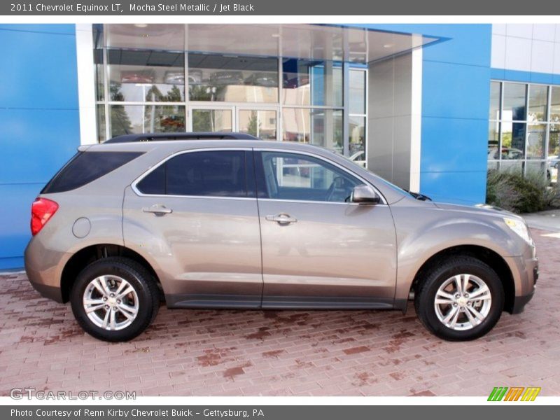 Mocha Steel Metallic / Jet Black 2011 Chevrolet Equinox LT