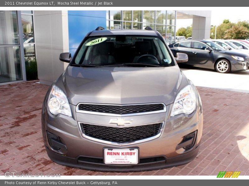 Mocha Steel Metallic / Jet Black 2011 Chevrolet Equinox LT