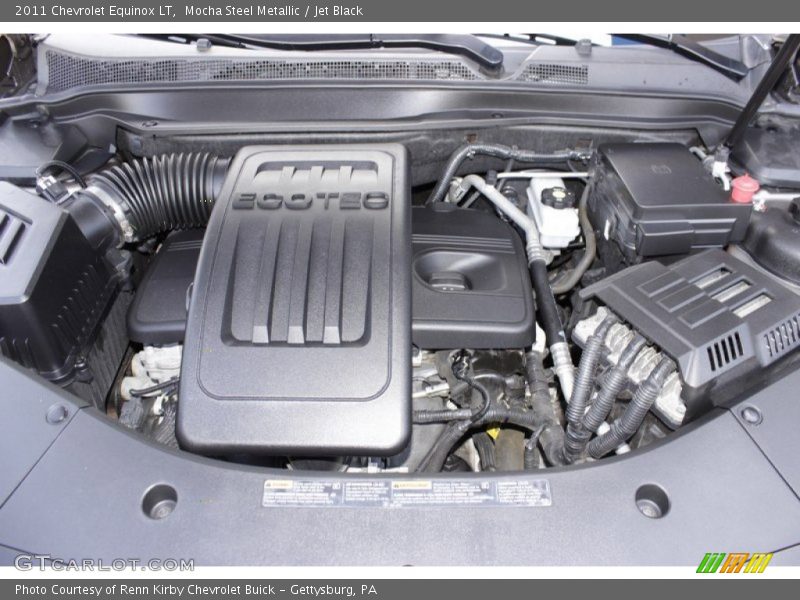 Mocha Steel Metallic / Jet Black 2011 Chevrolet Equinox LT