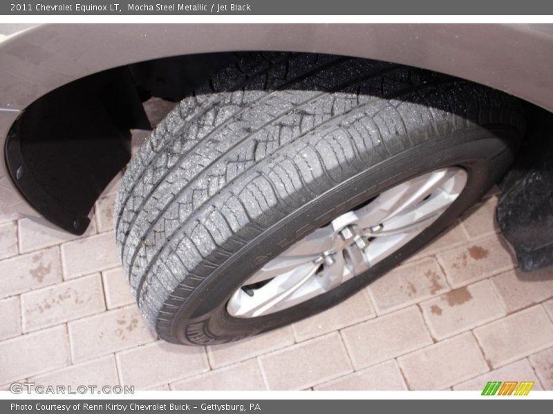 Mocha Steel Metallic / Jet Black 2011 Chevrolet Equinox LT